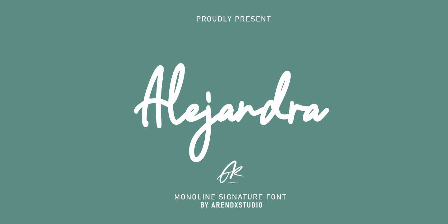 폰트 Alejandra